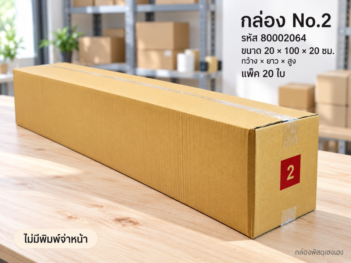 กล่อง No.2 (ไม่พิมพ์)