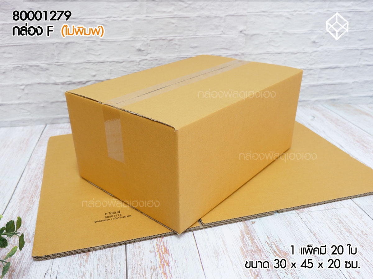 กล่อง F (30x45x20) (ไม่พิมพ์)