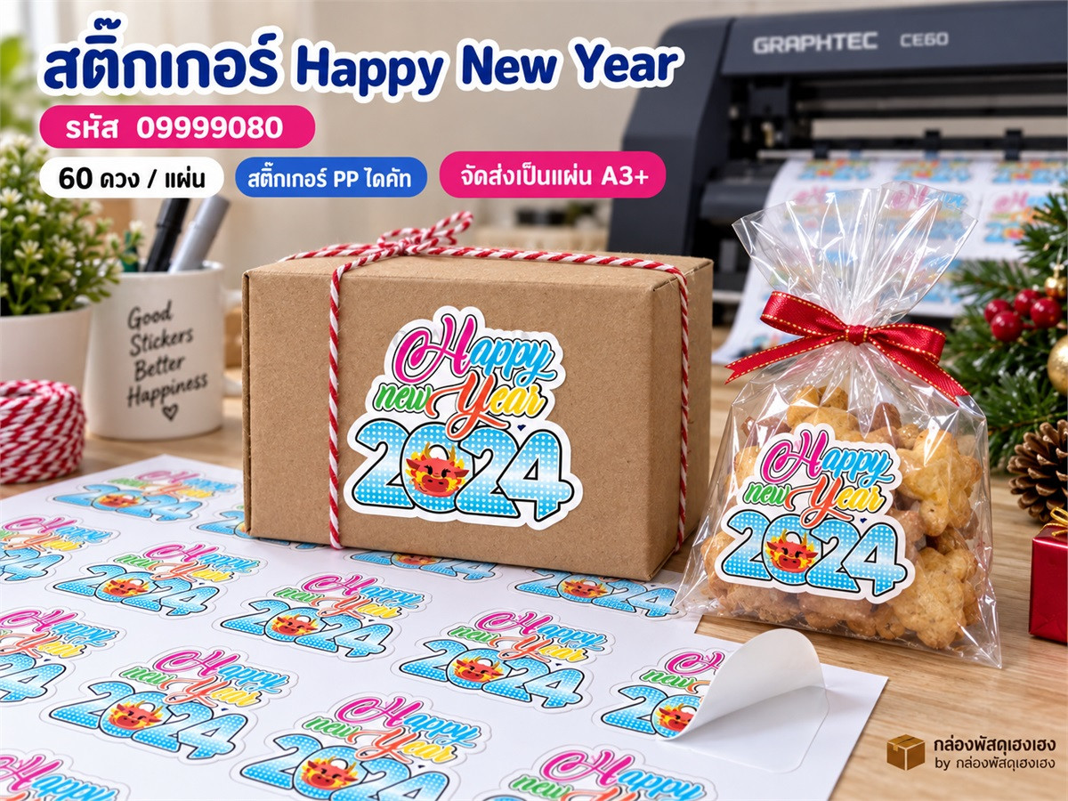สติ๊กเกอร์สำเร็จ-New Year-Tiger2023