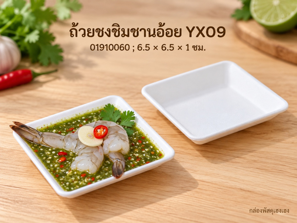 ถ้วยชงชิมชานอ้อย YX09 6.5x6.5x1 ซม.