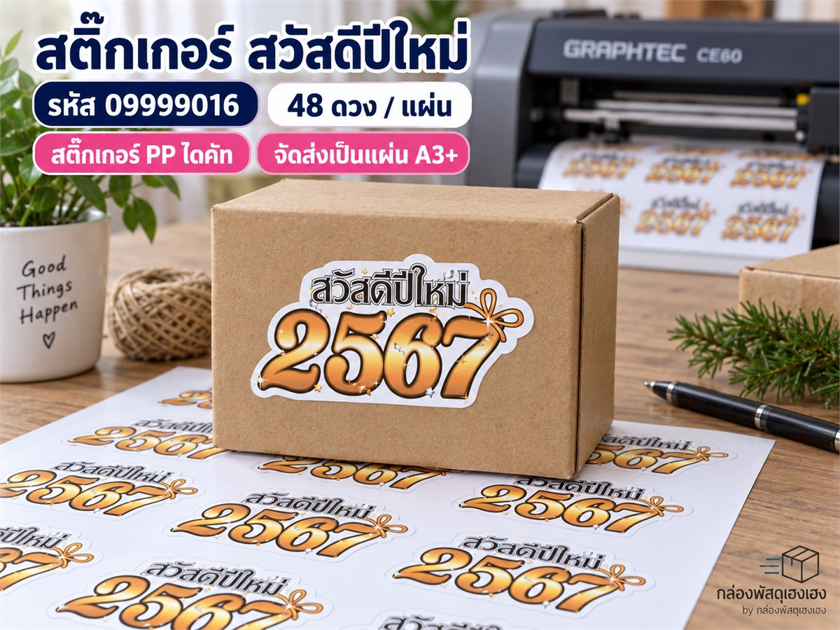สติ๊กเกอร์สำเร็จ-สวัสดีปีใหม่ 2566