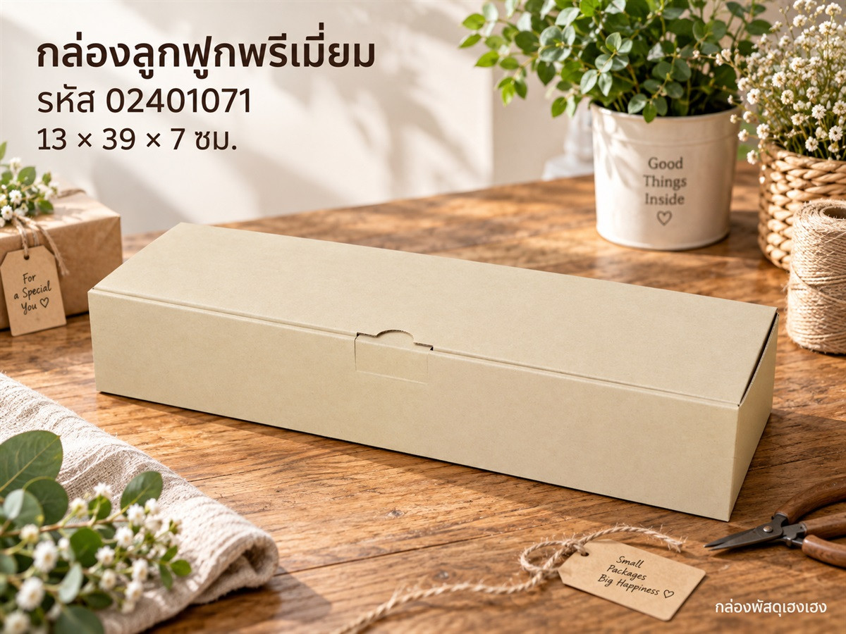กล่องพรีเมี่ยม 13x39x7 ซม.