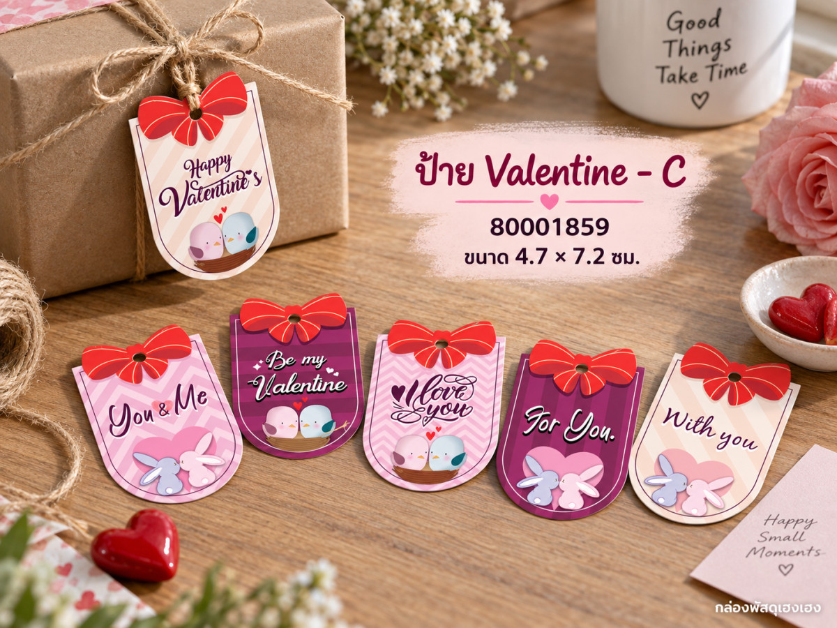 ป้าย Valentine - C