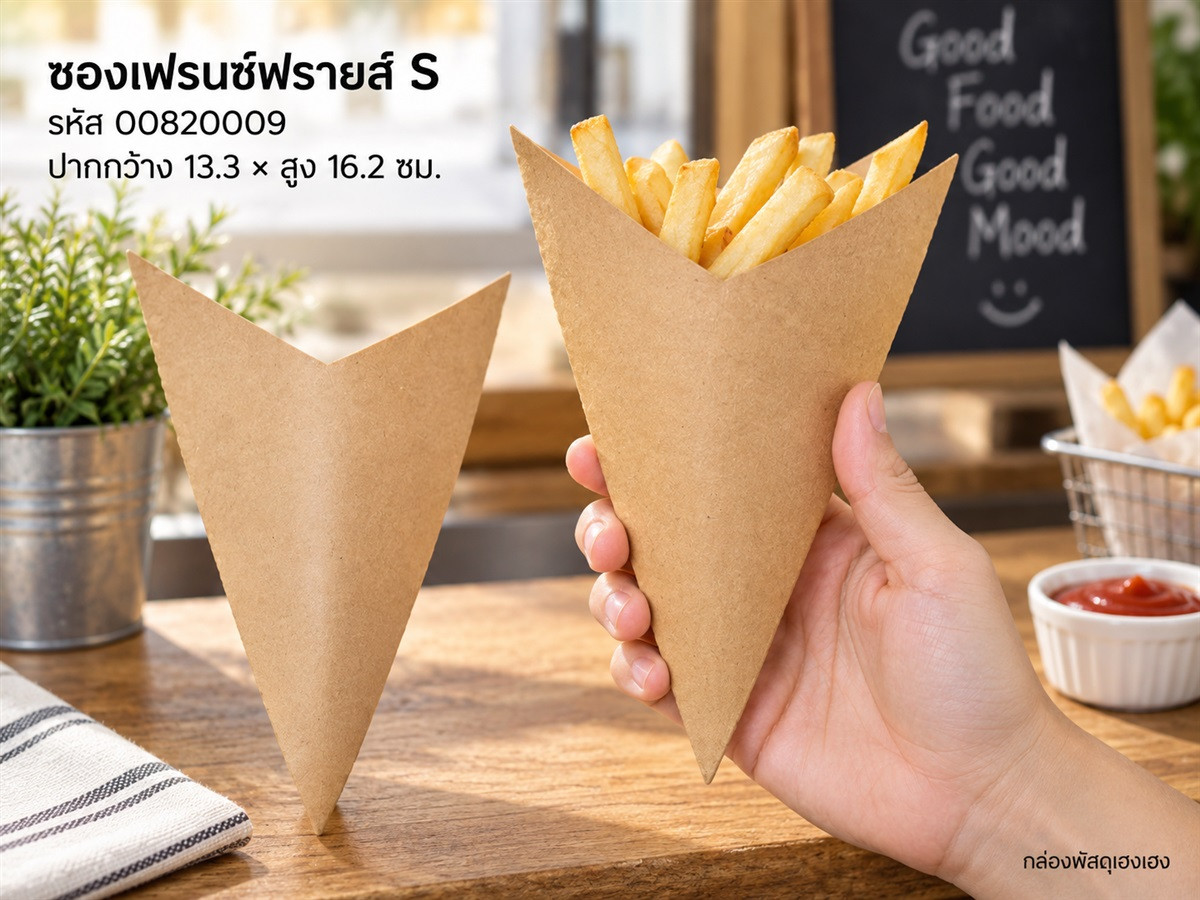 ซองเฟรนช์ฟรายส์ไซส์ S