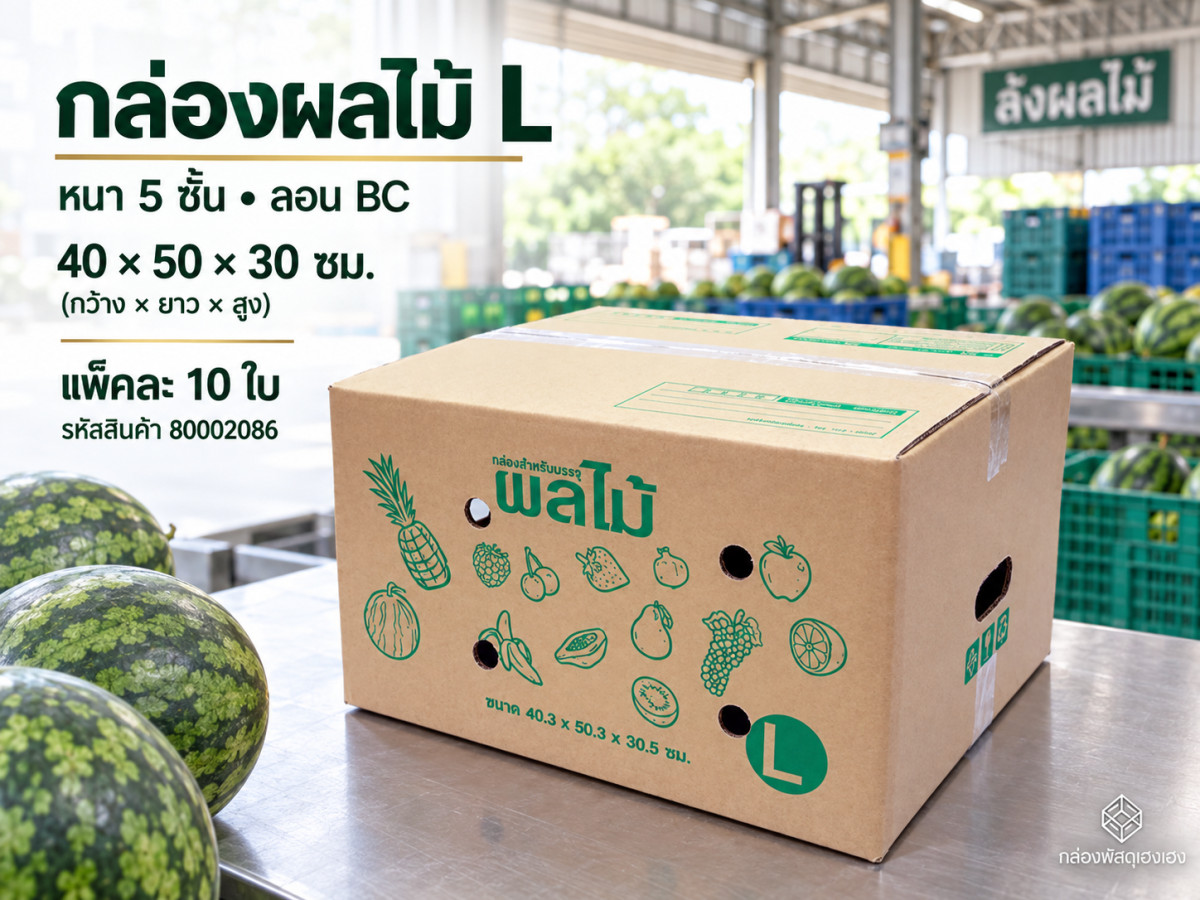 กล่องผลไม้ L