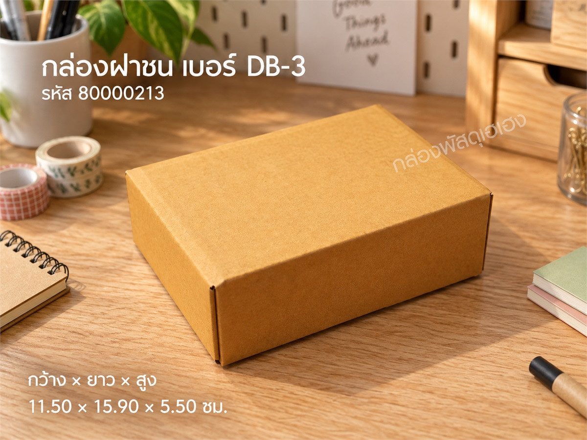 กล่องฝาชน เบอร์ DB-3