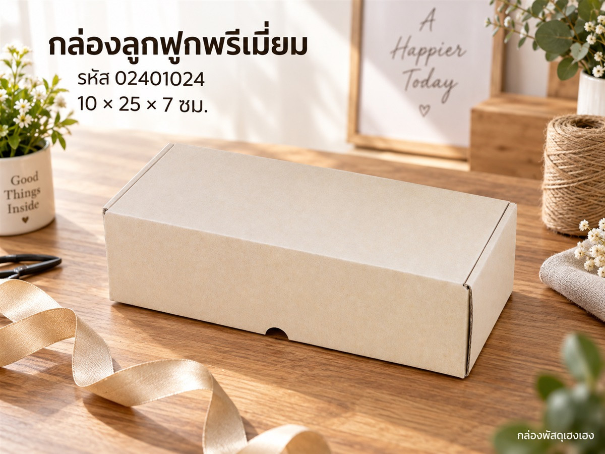กล่องพรีเมี่ยม 10x25x7 ซม.