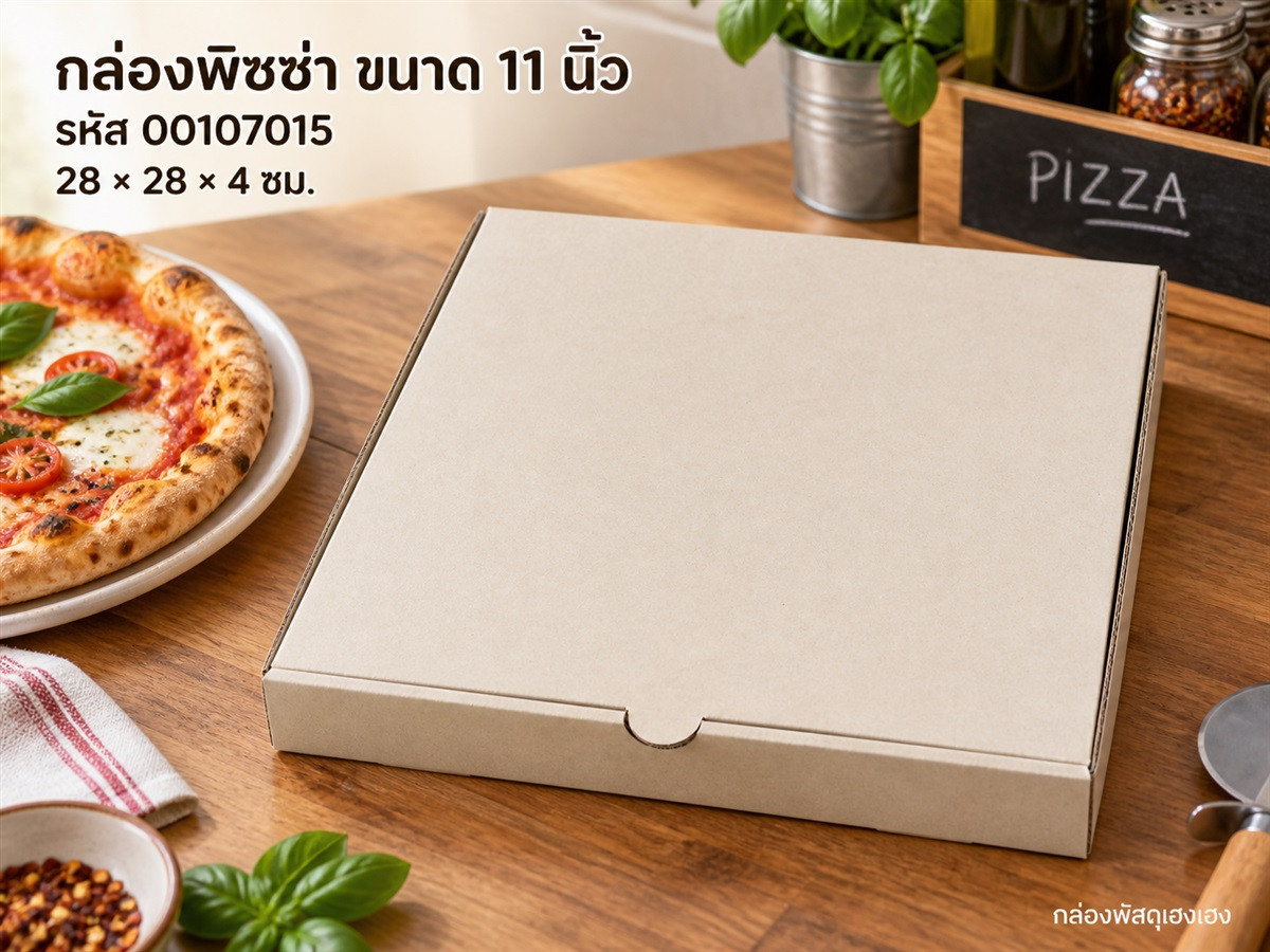 กล่องพิซซ่า ขนาด 11 นิ้ว