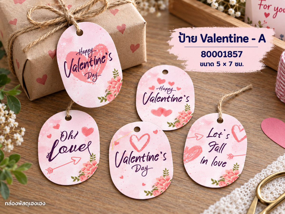 ป้าย Valentine - A