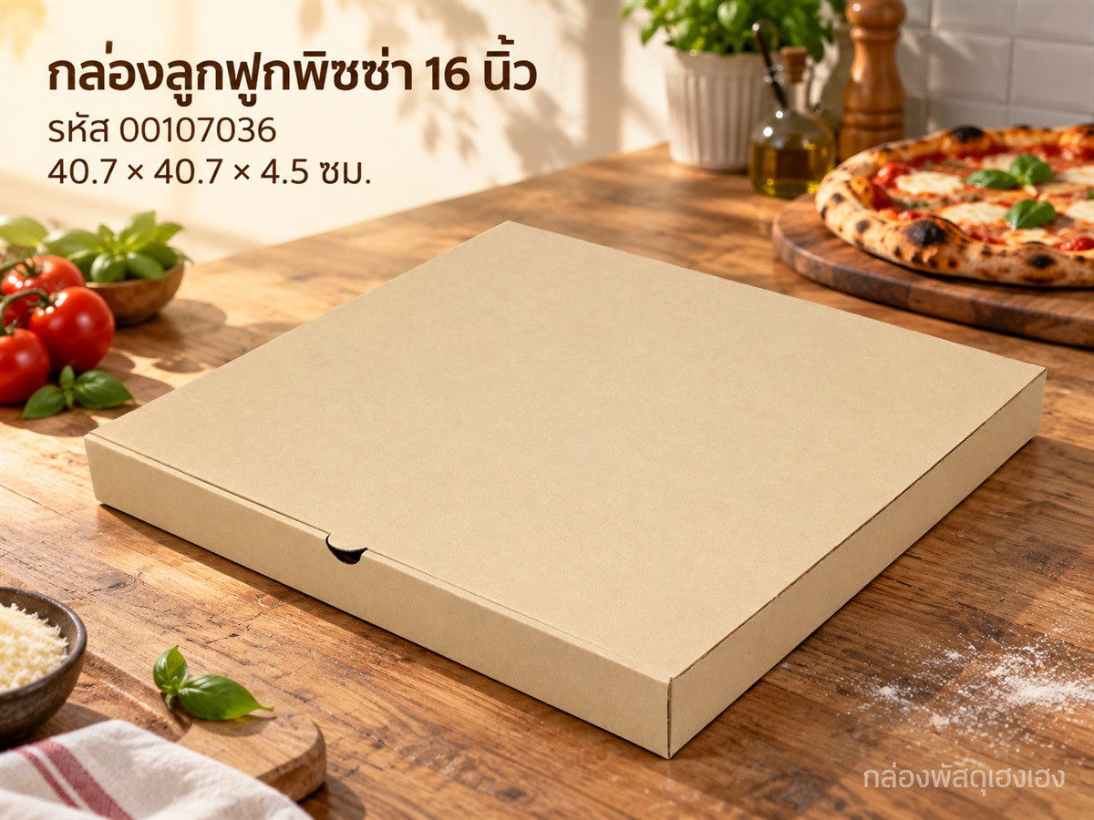 กล่องพิซซ่า ขนาด 16 นิ้ว
