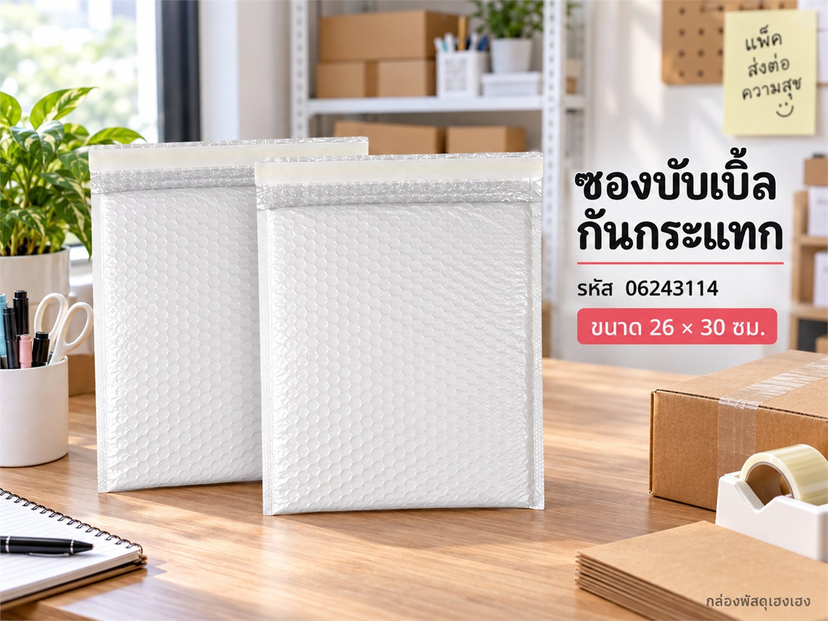 ซองบับเบิ้ลกันกระแทก 26x30 cm.